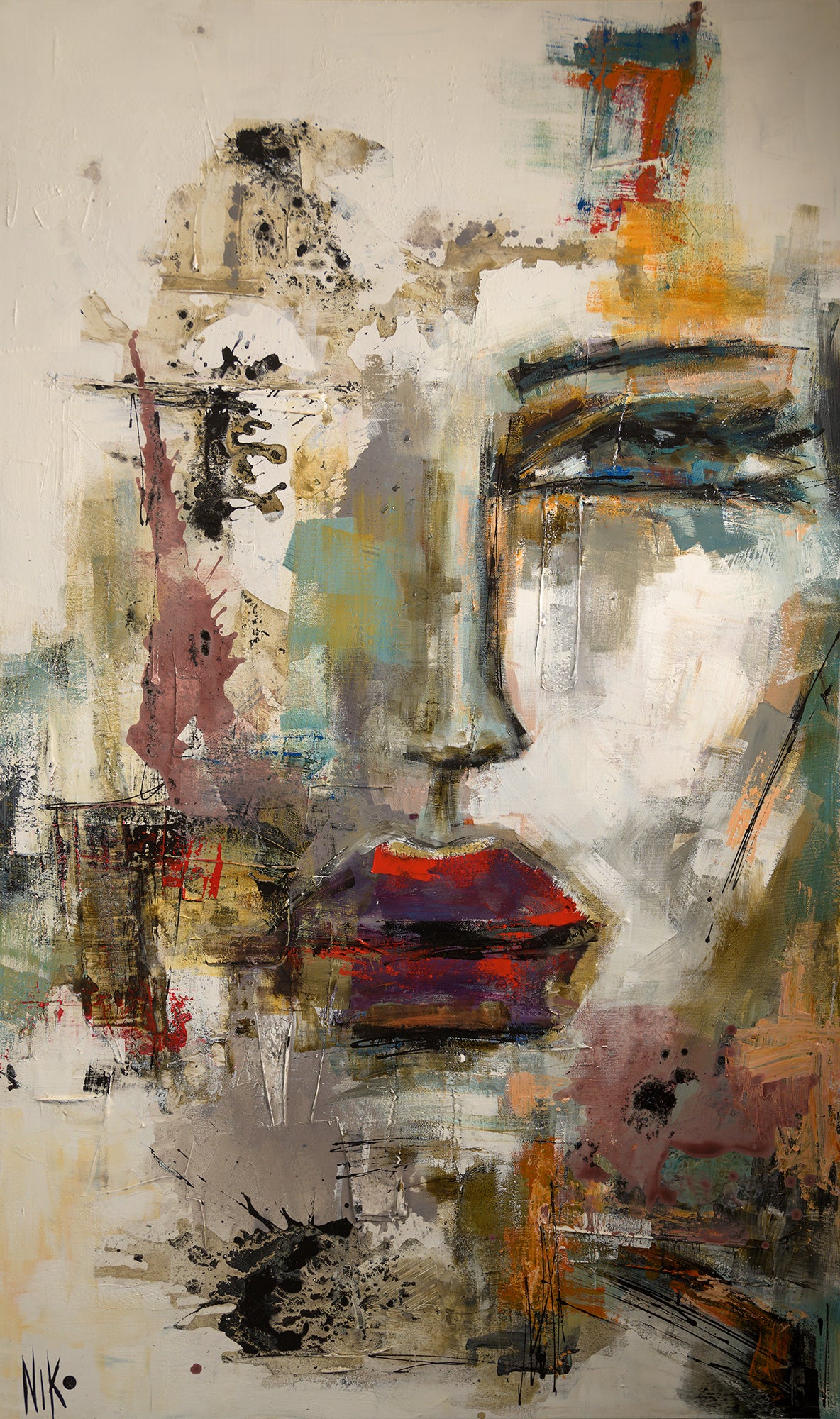 Couleur de l'amour | Reproduction haute qualité sur plexiglass