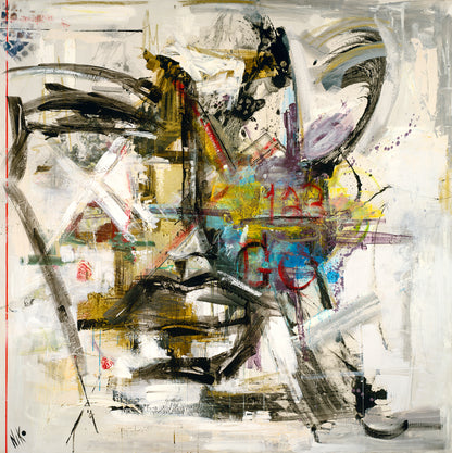 "1 2 3 GO" - A Bold Expression of Movement and Energy